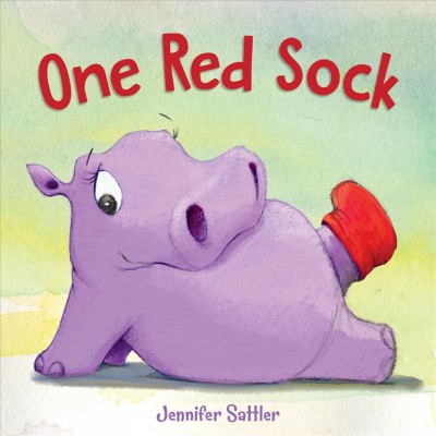 One red sock book cover