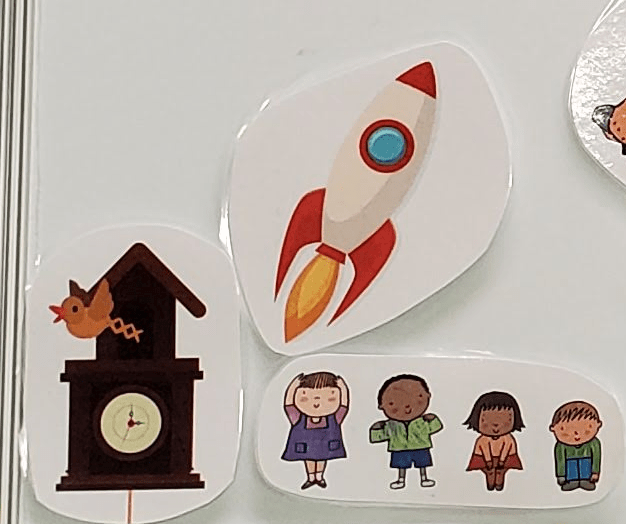 closeup of action song images