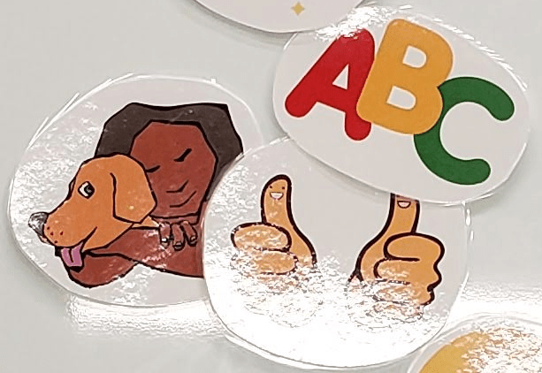 closeup of song images