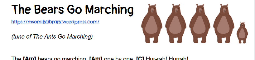 Thumbnail of ukulele sheet