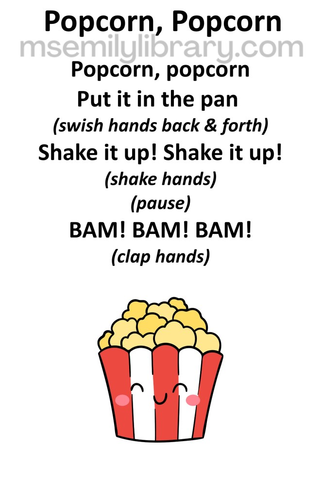 popcorn, popcorn thumbnail, with a graphic of a bucket of popcorn with a smiling face. click the image to download a non-branded PDF