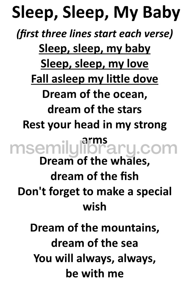 sleep my baby thumbnail, without graphics. click the image to download a non-branded PDF