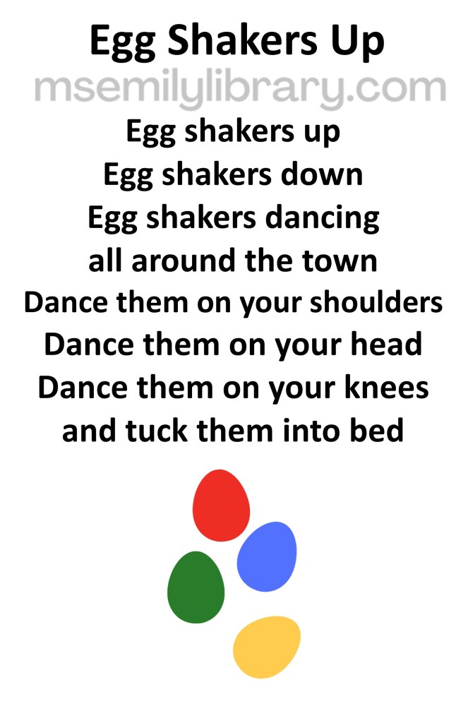 egg shakers up thumbnail, with a graphic of four egg shapes: red, blue, green, and yellow. click the image to download a non-branded PDF
