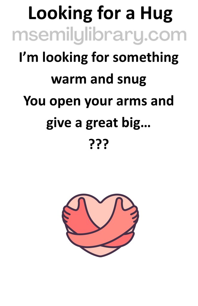looking for a hug thumbnail, with a graphic of a stylized "hug" - a pink heart with arms crossed around it. click the image to download a non-branded PDF