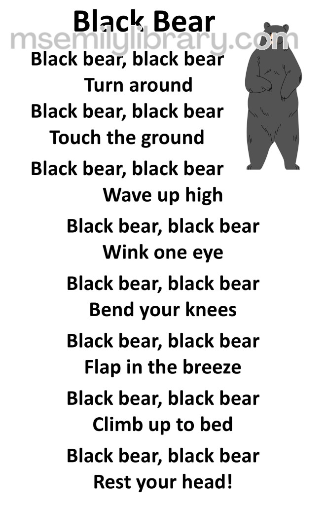 black bear thumbnail, with a graphic of a standing black bear. click the image to download a non-branded PDF