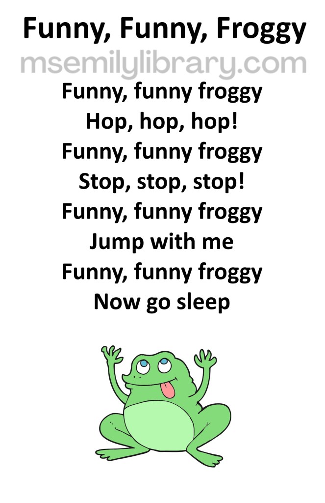 funny fuuny froggy thumbnail, with a graphic of a cartoon frog with its tongue sticking out. click the image to download a non-branded PDF