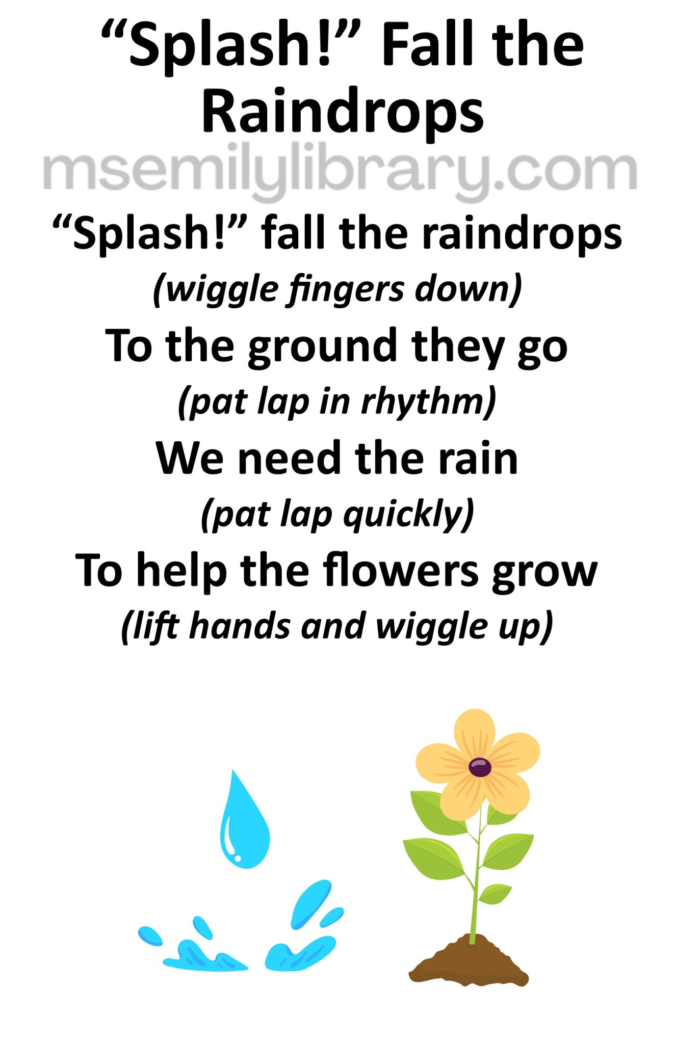 Storytime: Spring – Storytime with Ms. Emily Library