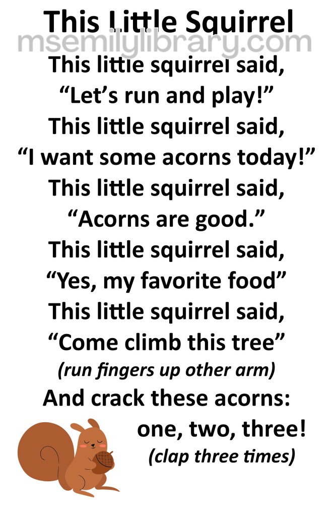 this little squirrel thumbnail, with a graphic of a squirrel holding an acorn. click the image to download a non-branded PDF