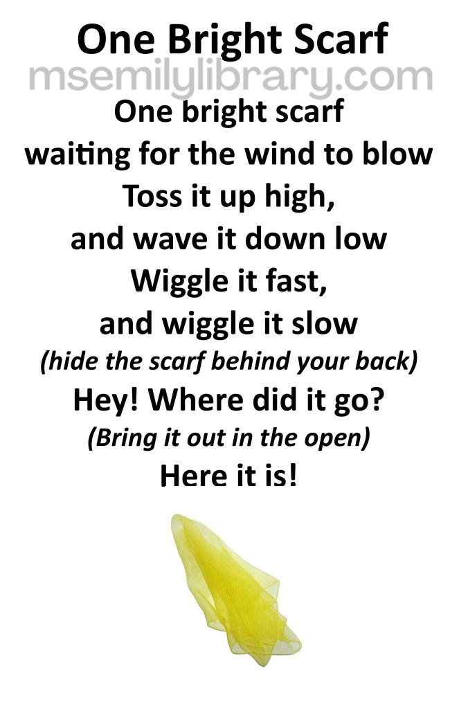 one bright scarf thumbnail, with a graphic of a yellow scarf. click the image to download a non-branded PDF