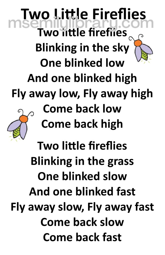 two little fireflies thumbnail, with a graphic of two cartoon fireflies. click the image to download a non-branded PDF