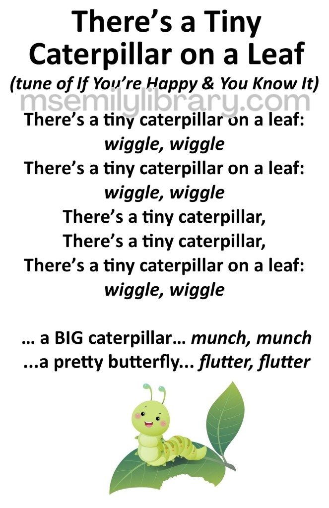 there's a tiny caterpillar on a leaf thumbnail, with a graphic of a smiling green caterpillar on a leaf. click the image to download a non-branded PDF
