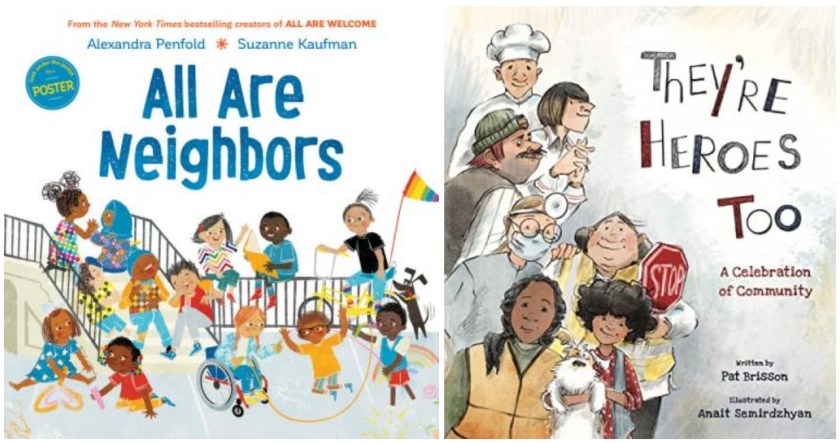all are neighbors and they're heroes too book covers