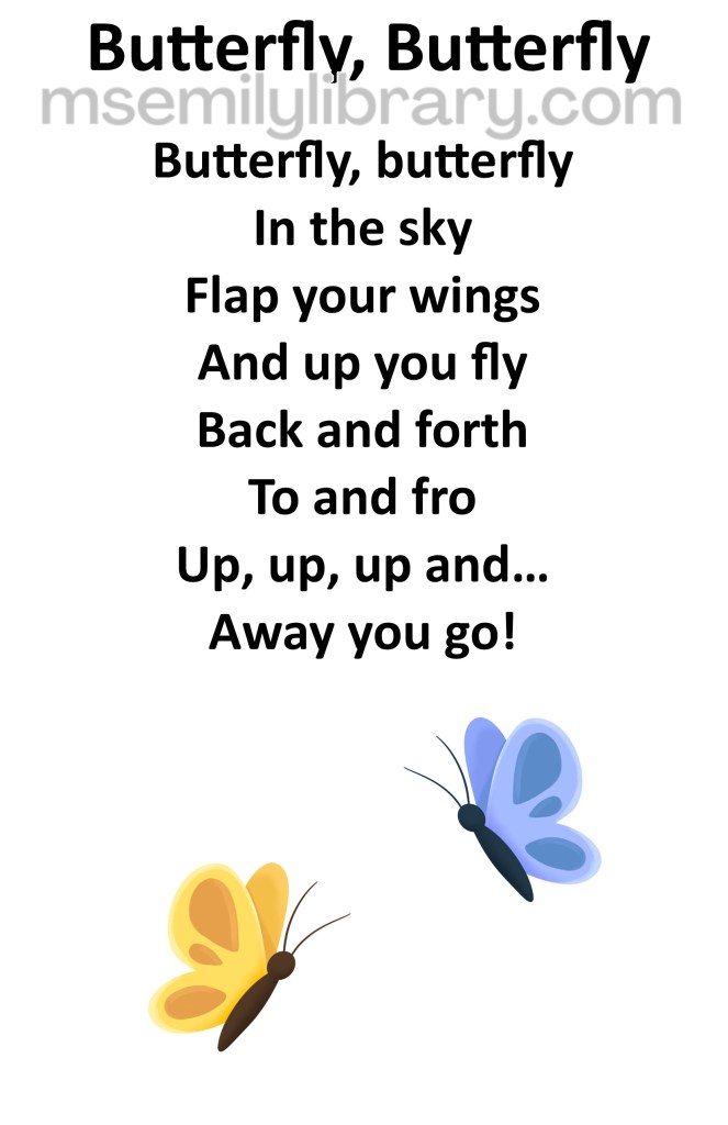 butterfly butterfly thumbnail, with a graphic of a yellow and blue butterfly. click the image to download a non-branded PDF