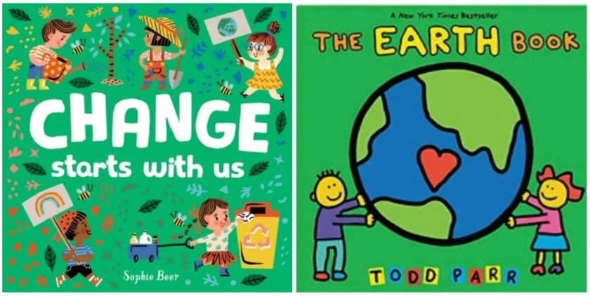 change starts with us and the earth book book cover gallery