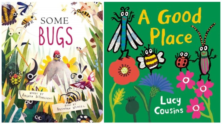 some bugs and a good place book covers