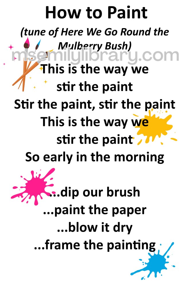 how to paint thumbnail, with a graphic of paint brushes and paint splatters. click the image to download a non-branded PDF